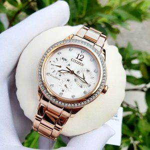 Citizen Rose-Gold Eco Drive Watch! New